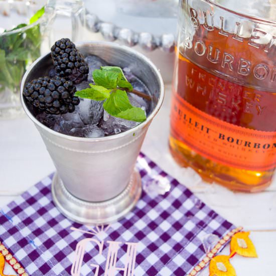 Blackberry Mint Julep - Recipe photo by pmqfortwo