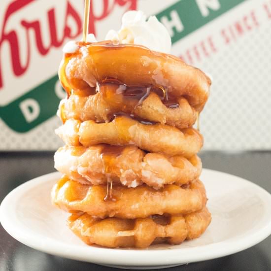 Krispy Kreme Donut Waffles - Recipe photo by cookingwithjanica