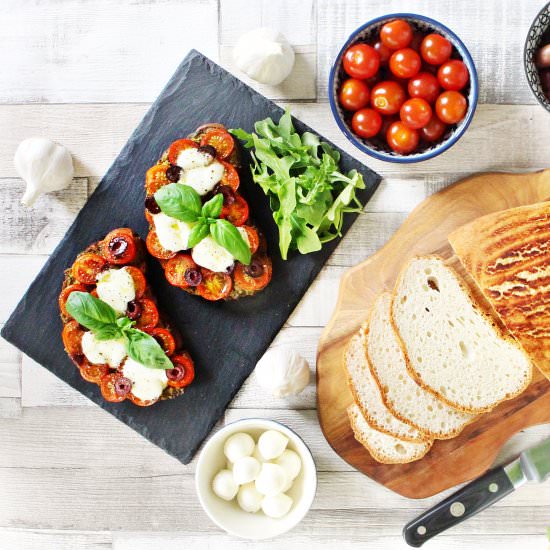 Pizzetta Toast - Recipe photo by Fab Food 4 All