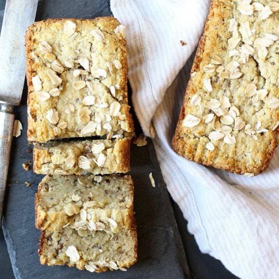 Honey Almond Flax Bread - Recipe photo by Garden in the kitchen