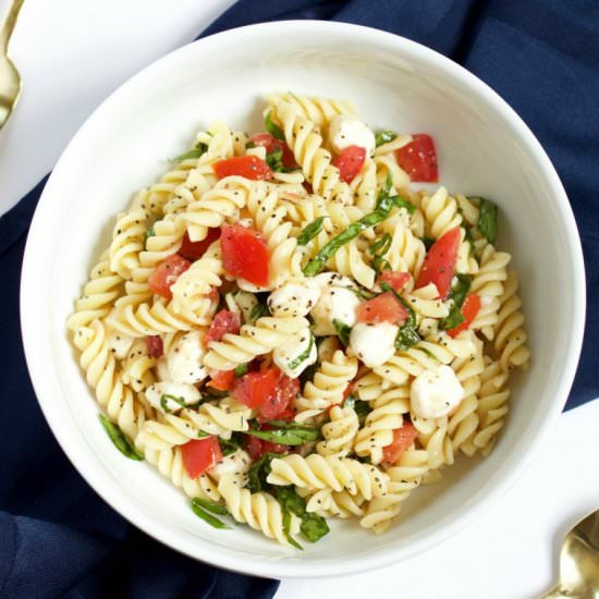 Caprese Pasta Salad - Recipe photo by 918plate