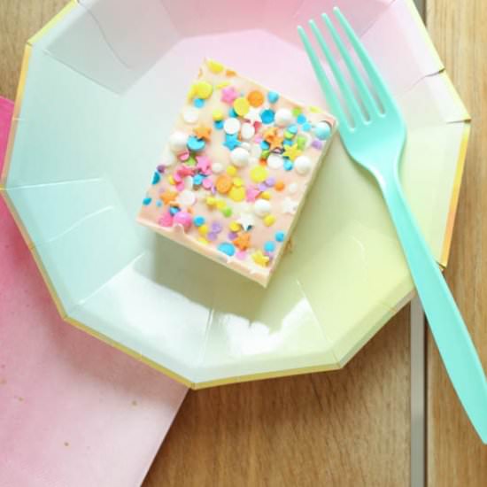 Unicorn Rice Krispie Treats - Recipe photo by pearlsonastring