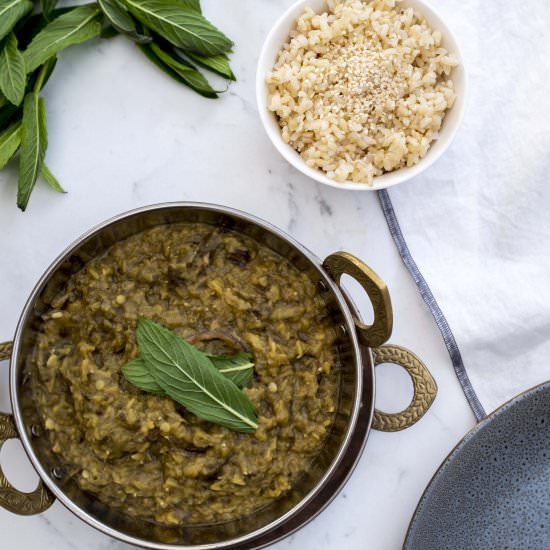 Hidden Veg Red Lentil Vegan Dal - Recipe photo by Kalemaryblog