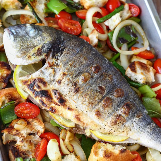 Grilled Whole Fish - Recipe photo by Happy Foods Tube