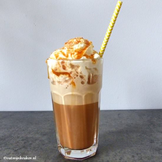 Frappuccino with Caramel Sauce - Recipe photo by Out mijn Keuken