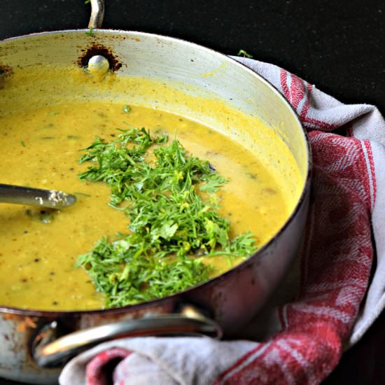 Maharastrian Kokum Amti/Dal - Recipe photo by Cookilicious