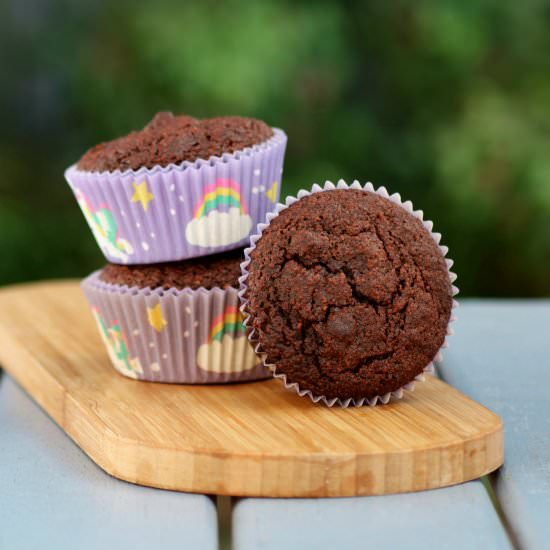Paleo Double Chocolate Muffins - Recipe photo by SouthernInLaw