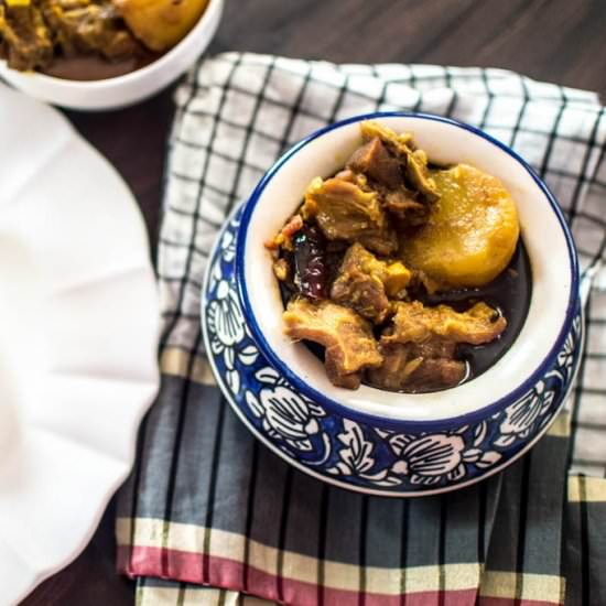 Runny Mutton Curry - Recipe photo by Debjanir Rannaghar