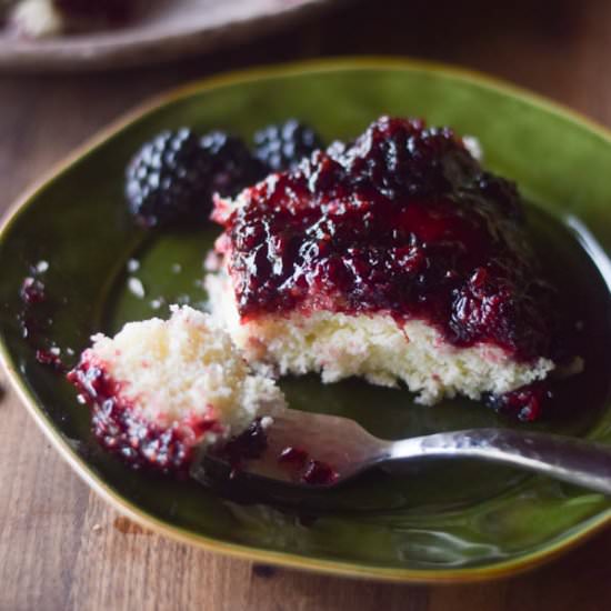 Grilled Blackberry Upside Down Cake - Recipe photo by melissa.cookston