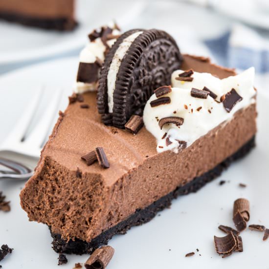 Chocolate Mousse Cake - Recipe photo by platedcravings
