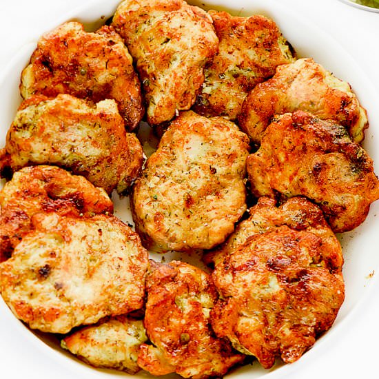 CHICKEN FRITTERS - Recipe photo by Chefjar