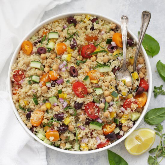 Greek Quinoa Salad - Recipe photo by onelovelylife