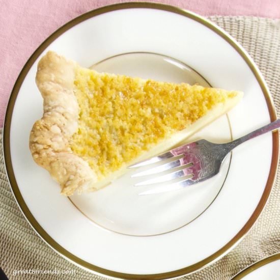 Simple Buttermilk Pie - Recipe photo by Great 8 Friends