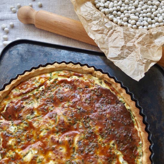 Smoked Mackerel Quiche - Recipe photo by joskitchenlarder