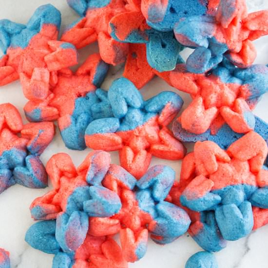 Patriotic Butter Cookies - Recipe photo by sarahsbakestudio