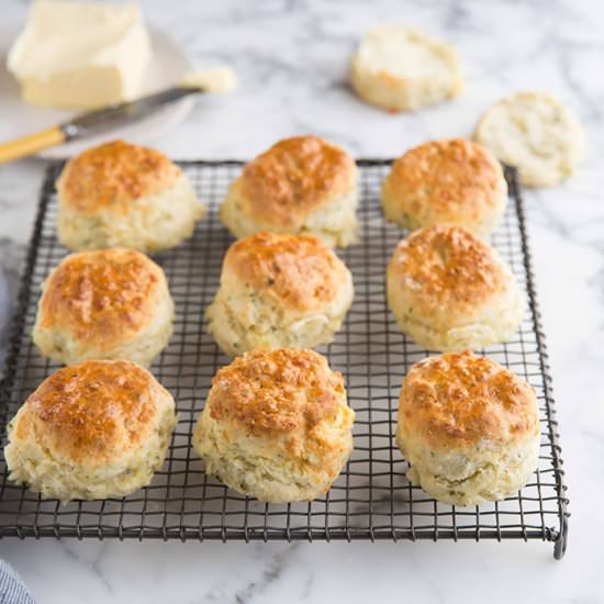 lemonade scones with cheese - Recipe photo by drizzleanddip