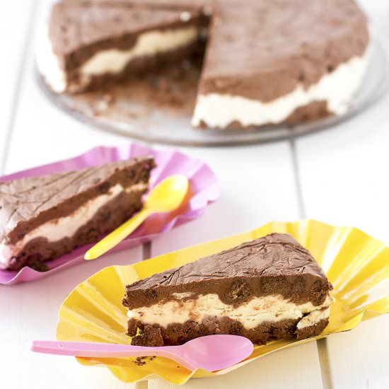 Chocolate cookie ice cream cake - Recipe photo by pizzarossa