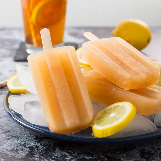 Hong Kong Style Lemon Tea Ice Pops - Recipe photo by Lokness
