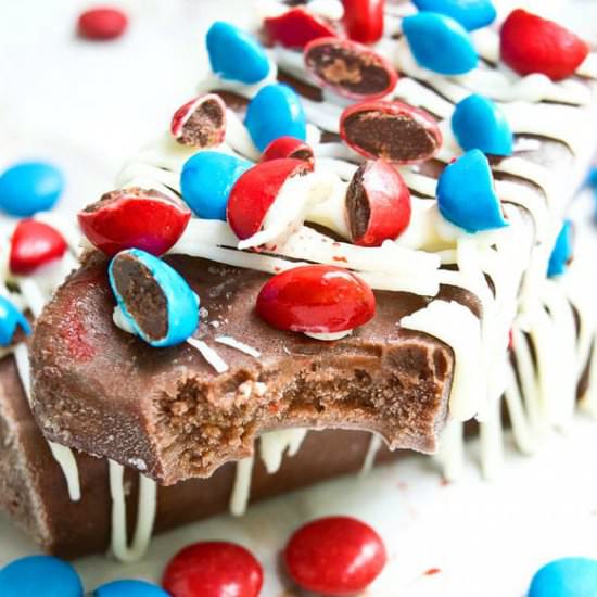 Homemade Chocolate Fudgesicles - Recipe photo by Cakewhiz