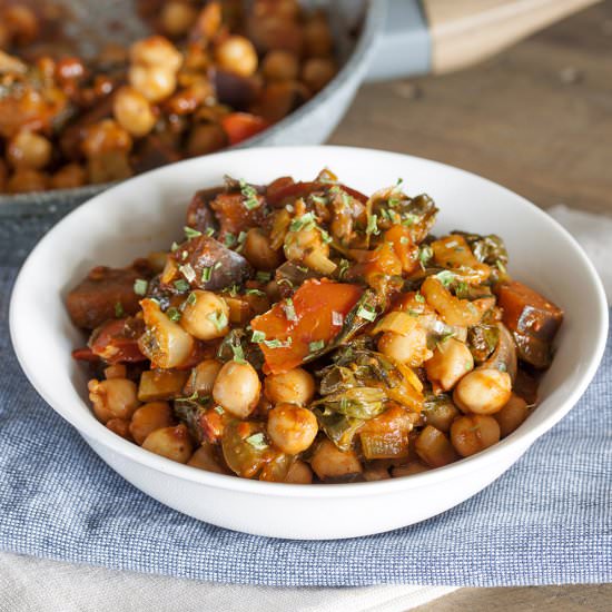 Chickpeas-a-la-Veg - Recipe photo by karenluvslife
