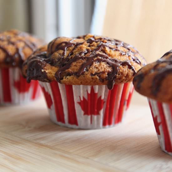 Moose Tracks Muffins - Recipe photo by ai made it for you
