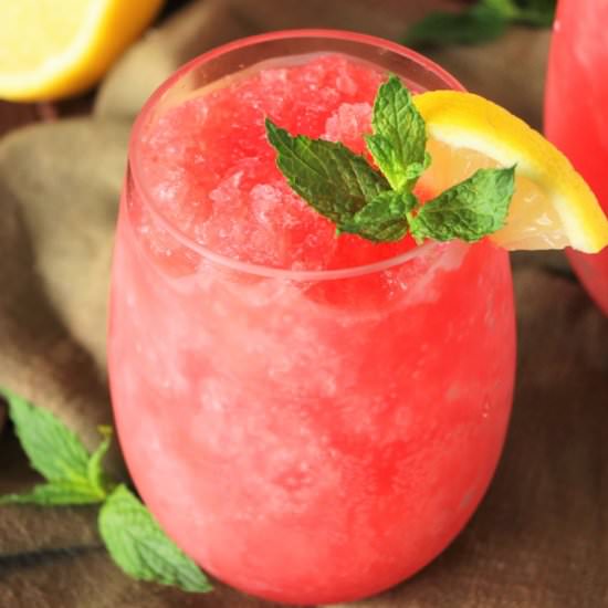 Watermelon-Moscato Slush - Recipe photo by thekitchenismyplayground