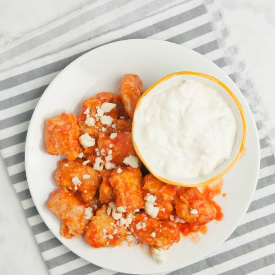 Buffalo Chicken Bites - Recipe photo by tabithatalksfood