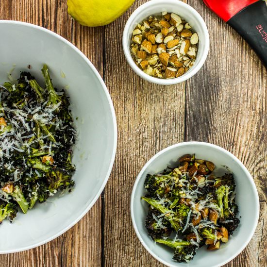 Parmesan Roasted Broccoli - Recipe photo by Bites of Flavor
