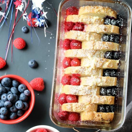 Berries Cream Cheese French Toast - Recipe photo by Garden in the kitchen