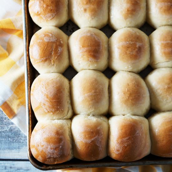 Easy Homemade Hawaiian Rolls - Recipe photo by accidentalhappybaker