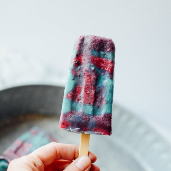 Unicorn Popsicles - Recipe photo by cookingismytherapy