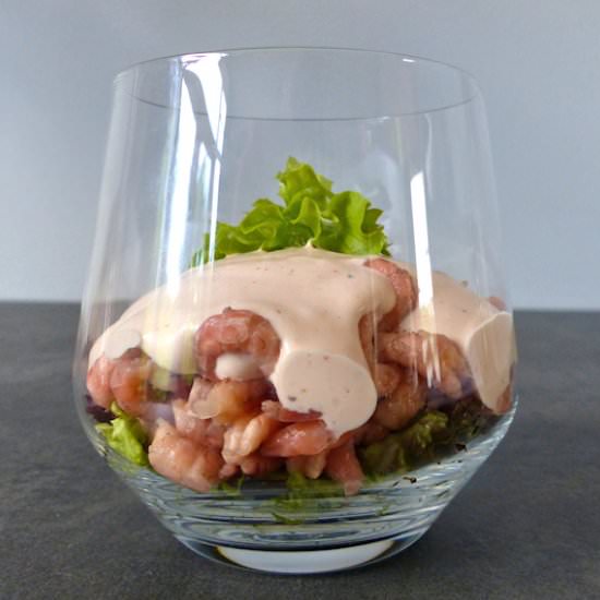 Classic Dutch Shrimp Cocktail - Recipe photo by Out mijn Keuken