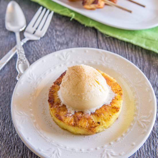 Grilled Pineapple - Recipe photo by muttandchops