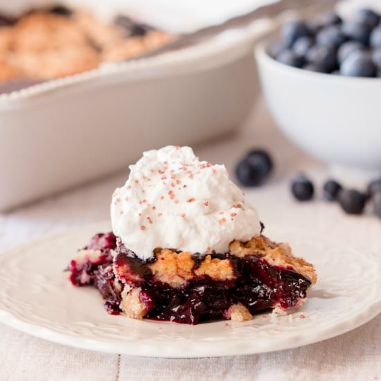 Blueberry Coffee Cobbler - Recipe photo by soberchicken56
