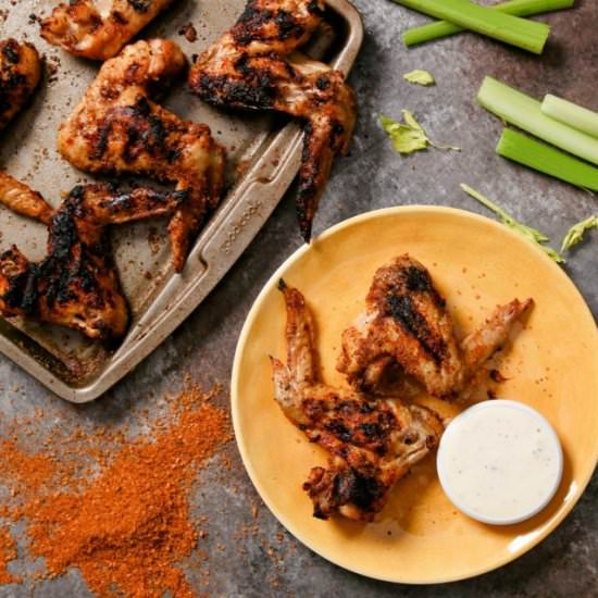 Grilled BBQ Wings - Recipe photo by soberchicken56