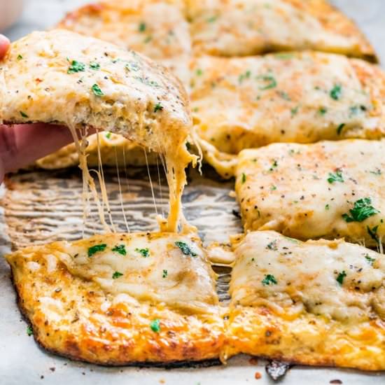 Cheesy Cauliflower Breadsticks - Recipe photo by jocooks
