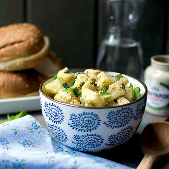 Potato Salad with Mustard & Herbs - Recipe photo by Pavani