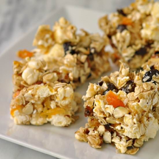 Popcorn Trail Mix Bars - Recipe photo by maeghan21