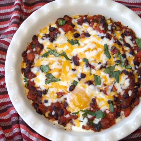 Mexican Baked Eggs - Recipe photo by Cooking and Cooking