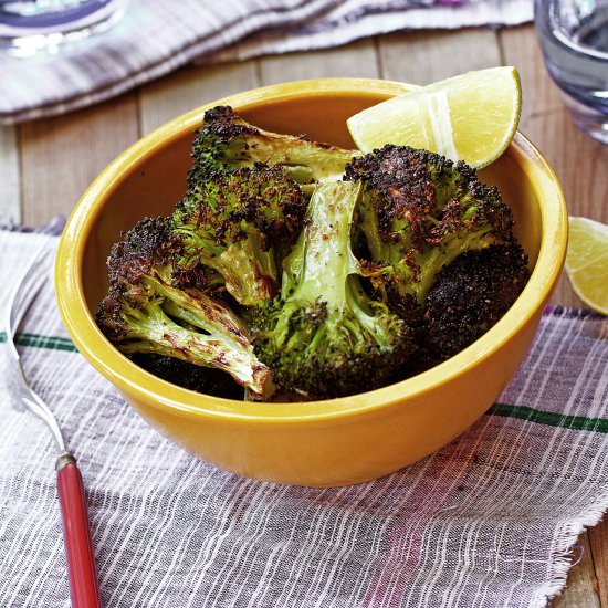 Grilled Broccoli with Cumin - Recipe photo by SippitySup