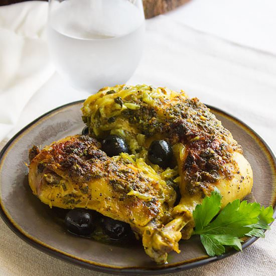 Moroccan Chicken Olive Stew - Recipe photo by MunatyCooking