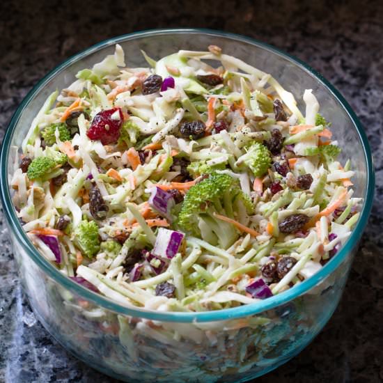 Best Broccoli Slaw Salad - Recipe photo by TheKitchenWhisperer