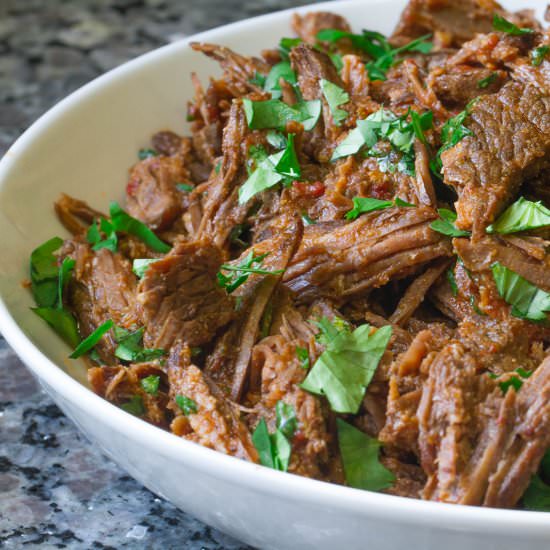 Pressure Cooker Beef Barbacoa - Recipe photo by TheKitchenWhisperer
