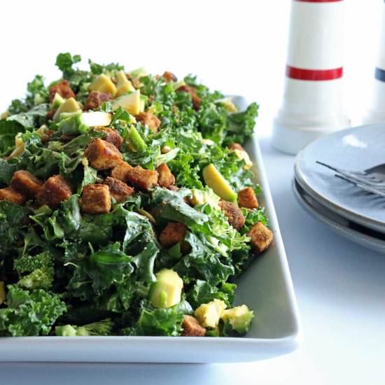 The Iron Man Salad - Recipe photo by amysavagenutrition