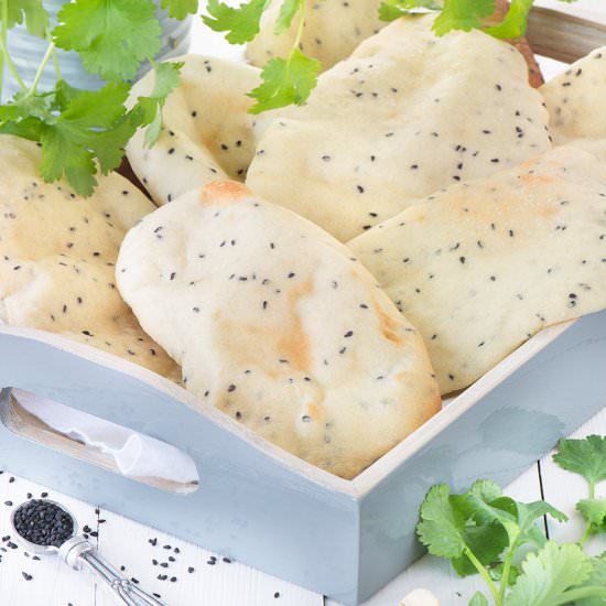 Naan Pitta Breads - Recipe photo by CharlottesLivelyKitchen