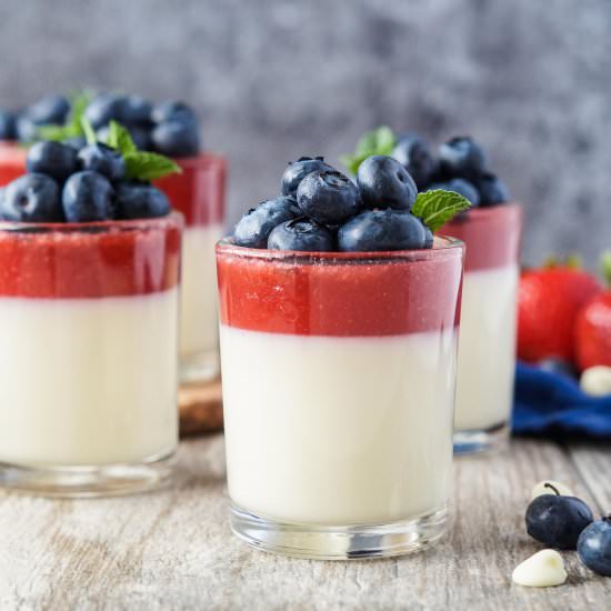 White Chocolate Panna Cotta - Recipe photo by TaraMar
