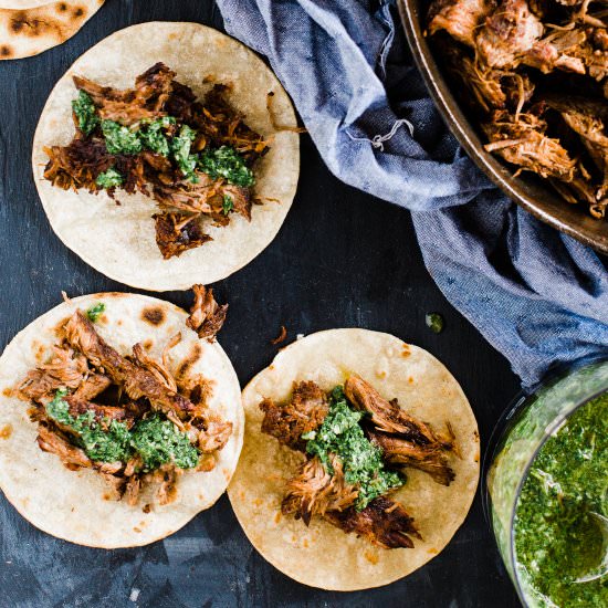 Grilled Barbacoa Tacos - Recipe photo by dadwithapan