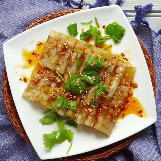 Chinese Pork Rind Jelly - Recipe photo by Red House Spice