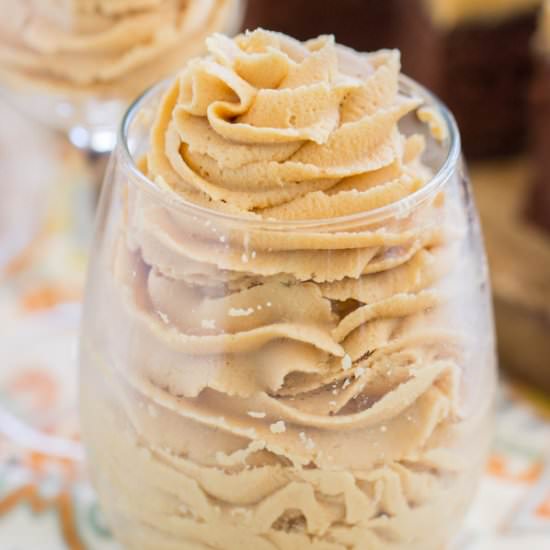 Peanut Butter Frosting - Recipe photo by thegoldlininggirl