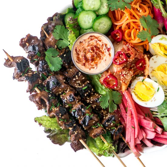 Korean Beef Bulgogi Salad - Recipe photo by theviewfromgreatisland